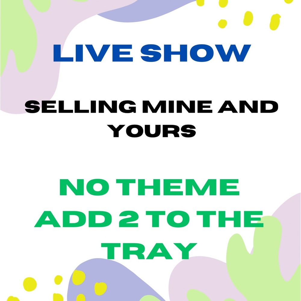 LIVE SHOW NOTIFICATION!!!! Please like this flyer to be notified when I go live - Picture 3 of 15